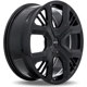 Purchase Top-Quality PS01 Gloss Black Wheel by RTX (20x8 45mm) pa3
