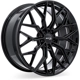 Purchase Top-Quality RS02 Gloss Black Wheel by RTX (18x8 38mm) pa1