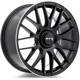 Purchase Top-Quality MB01 Gloss Black with Machined Lip Wheel by RTX (20x8.5 38mm) pa2