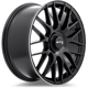 Purchase Top-Quality MB01 Gloss Black with Machined Lip Wheel by RTX (20x8.5 38mm) pa3