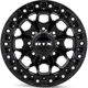 Purchase Top-Quality Zion Gloss Black Milled Rivets Wheel by RTX (18x9 20mm) pa2