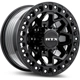 Purchase Top-Quality Zion Gloss Black Milled Rivets Wheel by RTX (20x9 20mm) pa1