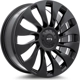 Purchase Top-Quality TS02 Satin Black Wheel by RTX (18x8.5 35mm) pa1