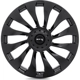 Purchase Top-Quality TS02 Satin Black Wheel by RTX (18x8.5 35mm) pa2