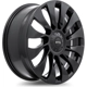 Purchase Top-Quality TS02 Satin Black Wheel by RTX (18x8.5 35mm) pa3