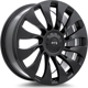 Purchase Top-Quality TS02 Satin Black Wheel by RTX (19x8.5 35mm) pa3
