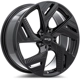 Purchase Top-Quality RS09 Gloss Black Wheel by RTX (18x8 40mm) pa1