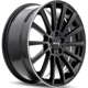 Purchase Top-Quality MB02 Gloss Black with Machined Lip Wheel by RTX (19x8 38mm) pa3