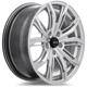 Purchase Top-Quality Black Widow Hyper Silver Wheel by RTX (18x8 42mm) pa1