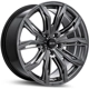 Purchase Top-Quality Black Widow Hyper Black Wheel by RTX (18x8 42mm) pa2