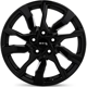 Purchase Top-Quality GM07 Gloss Black Wheel by RTX (17x7 40mm) pa2