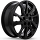 Purchase Top-Quality GM07 Gloss Black Wheel by RTX (17x7 40mm) pa3