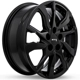 Purchase Top-Quality GM07 Gloss Black Wheel by RTX (18x7 42mm) pa1