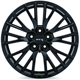 Purchase Top-Quality Kyo Gloss Black Wheel by RTX (19x8 35mm) pa2