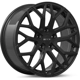 Purchase Top-Quality D01 (5 Lugs) Gloss Black Wheel by RTX (18x8 45mm) pa1