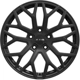 Purchase Top-Quality D01 (5 Lugs) Gloss Black Wheel by RTX (18x8 45mm) pa2