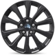 Purchase Top-Quality TY04 Gloss Black Wheel by RTX (20x8 40mm) pa2