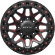 Purchase Top-Quality Zion Gloss Black Milled Red Wheel by RTX (18x9 20mm) pa2