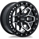 Purchase Top-Quality Zion Gloss Black Machined Wheel by RTX (17x9 15mm) pa1