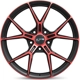 Purchase Top-Quality RS01 Gloss Black Machined Red Wheel by RTX (19x8.5 38mm) pa3