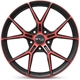 Purchase Top-Quality RS01 Gloss Black Machined Red Wheel by RTX (20x9 35mm) pa2