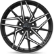 Purchase Top-Quality RS11 Gloss Black Machined Wheel by RTX (17x7 42mm) pa2