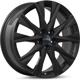 Purchase Top-Quality MZ02 Gloss Black Wheel by RTX (17x7 45mm) pa1