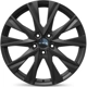 Purchase Top-Quality MZ02 Gloss Black Wheel by RTX (17x7 45mm) pa2