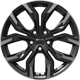 Purchase Top-Quality Venom Gloss Black Machined Wheel by RTX (17x7 42mm) pa2