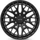 Purchase Top-Quality Tremor Gloss Black Wheel by RTX (20x9 20mm) pa5