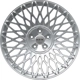 Purchase Top-Quality Mesh Hyper Silver Wheel by RTX (18x8 40mm) pa2