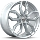 Purchase Top-Quality Corsa Hyper Silver Wheel by RTX (17x7.5 40mm) pa1
