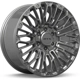 Purchase Top-Quality Chaos Hyper Black Wheel by RTX (20x9 18mm) pa1