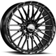 Purchase Top-Quality Vice Gloss Black Wheel by RTX (22x9 18mm) pa2