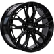 Purchase Top-Quality Spur Gloss Black Wheel by RTX (18x8 40mm) pa1