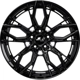 Purchase Top-Quality Spur Gloss Black Wheel by RTX (19x8.5 40mm) pa2