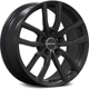 Purchase Top-Quality Solstice Gloss Black Wheel by RTX (17x7 42mm) pa1