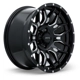 Purchase Top-Quality Claw Gloss Black Milled with Rivets Wheel by RTX (20x9 0mm) pa3