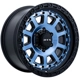 Purchase Top-Quality Titan Midnight Blue with Black Lip Wheel by RTX (18x9 -15mm) pa1