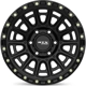 Purchase Top-Quality Striker Gloss Black with Milled Rivets Wheel by RTX (20x9 10mm) pa2