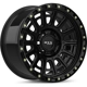 Purchase Top-Quality Striker Gloss Black with Milled Rivets Wheel by RTX (20x9 10mm) pa3