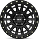 Purchase Top-Quality Striker Gloss Black with Milled Rivets Wheel by RTX (20x9 10mm) pa4