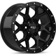 Purchase Top-Quality Storm Gloss Black with Milled Rivets Wheel by RTX (20x9 20mm) pa1