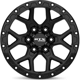 Purchase Top-Quality Storm Gloss Black with Milled Rivets Wheel by RTX (20x9 20mm) pa2