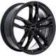 Purchase Top-Quality Nuremberg Gloss Black Wheel by RTX (19x8.5 35mm) pa1