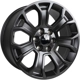 Purchase Top-Quality Novi Satin Black Wheel by RTX (20x9 30mm) pa1