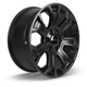 Purchase Top-Quality Novi Satin Black Wheel by RTX (20x9 30mm) pa3