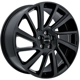 Purchase Top-Quality Sterling Satin Black Wheel by RTX (20x8.5 45mm) pa1