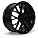 Purchase Top-Quality Hausen Gloss Black Wheel by RTX (20x9 25mm) pa1