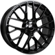 Purchase Top-Quality Hausen Gloss Black Wheel by RTX (20x9 25mm) pa3